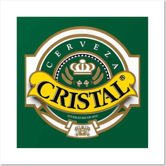 🍺 Cerveza Cristal 🍺 Wall Art by INLE Designs